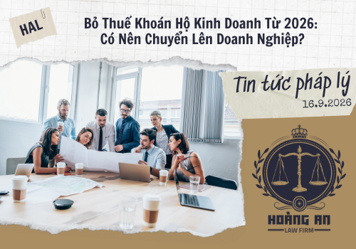 Bỏ Thuế Khoán Hộ Kinh Doanh Từ 2026: Có Nên Chuyển Lên Doanh Nghiệp? Bỏ Thuế Khoán Hộ Kinh Doanh Từ 2026: Có Nên Chuyển Lên Doanh Nghiệp?